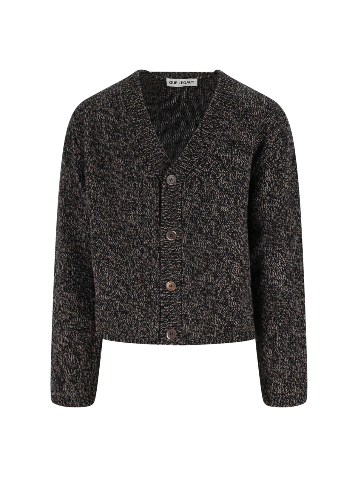 Our Legacy Bear Twist Mouline Wool Cardigan