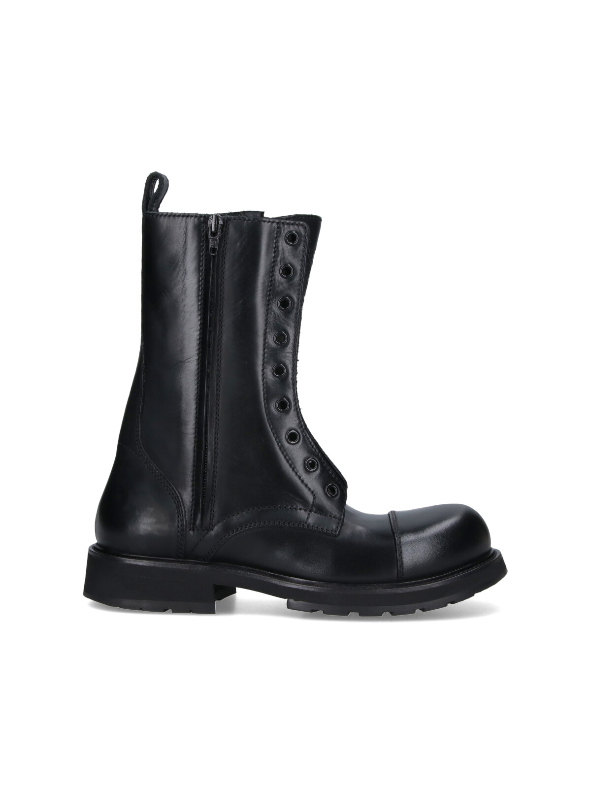 Balenciaga Boots Black Bull Leather – Women