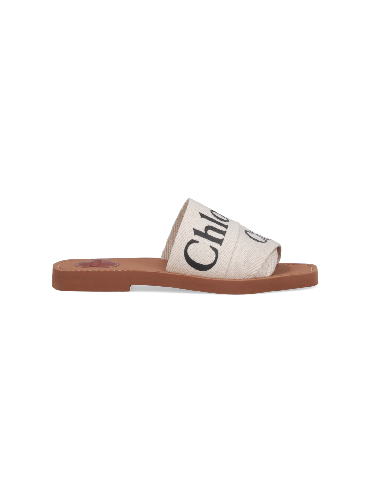 Chloè Sandals White Upper: Linen – Women