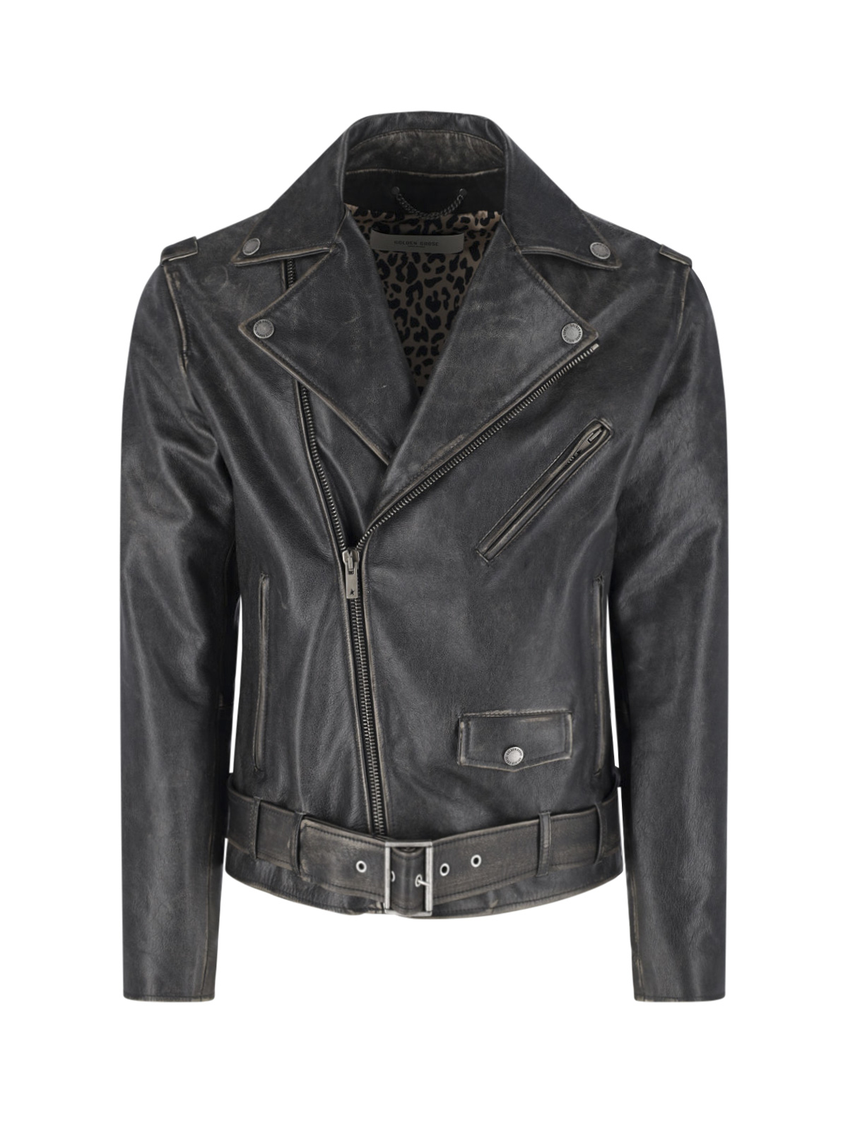 Golden Goose Jackets Black Cow Leather – Men
