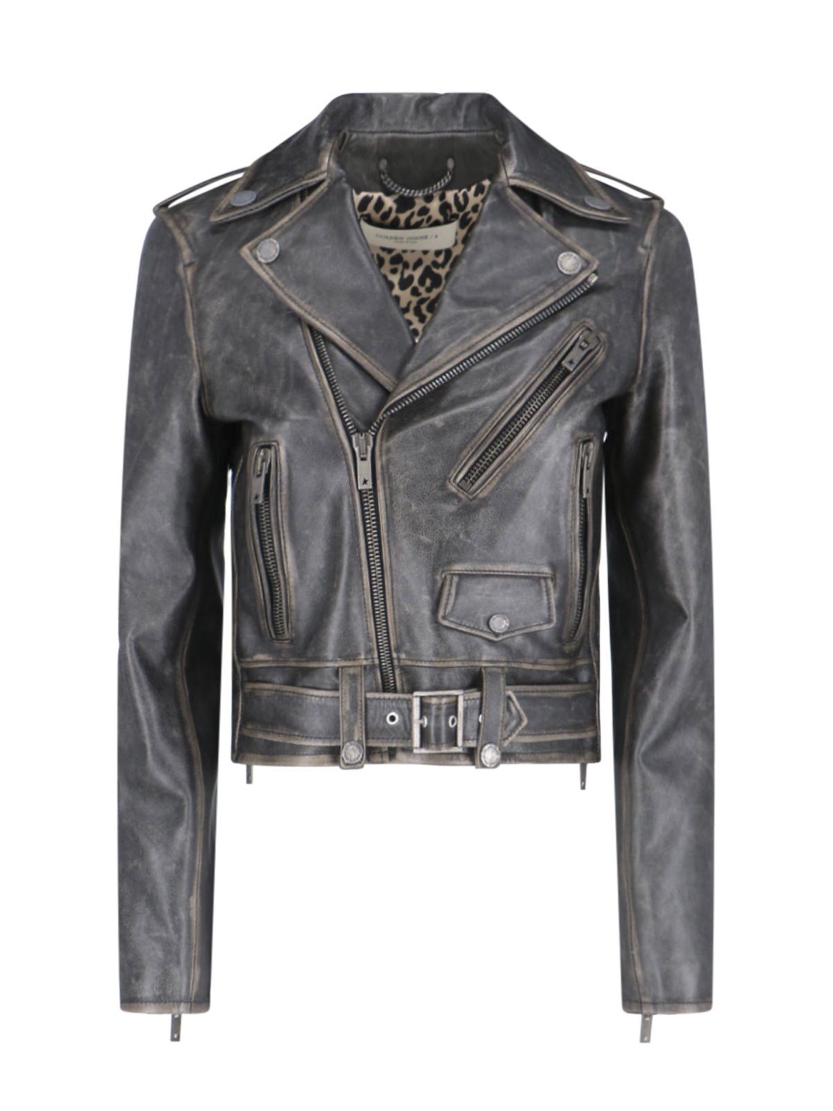 Golden Goose Jackets Black Cow Leather – Women