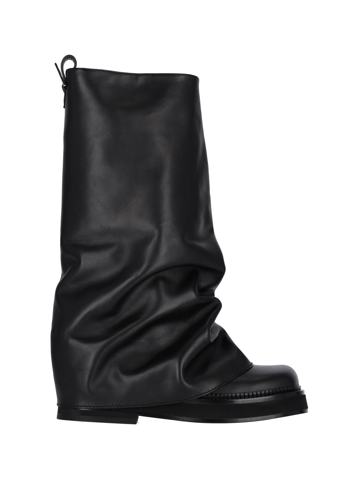 The Attico Boots Black Calf Leather – Women