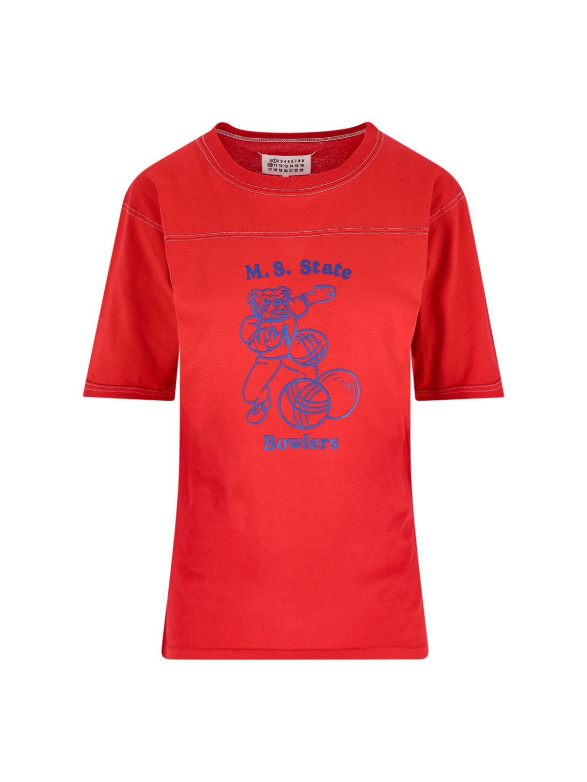 Maison Margiela T-shirts and Polos Red Cotton – Women