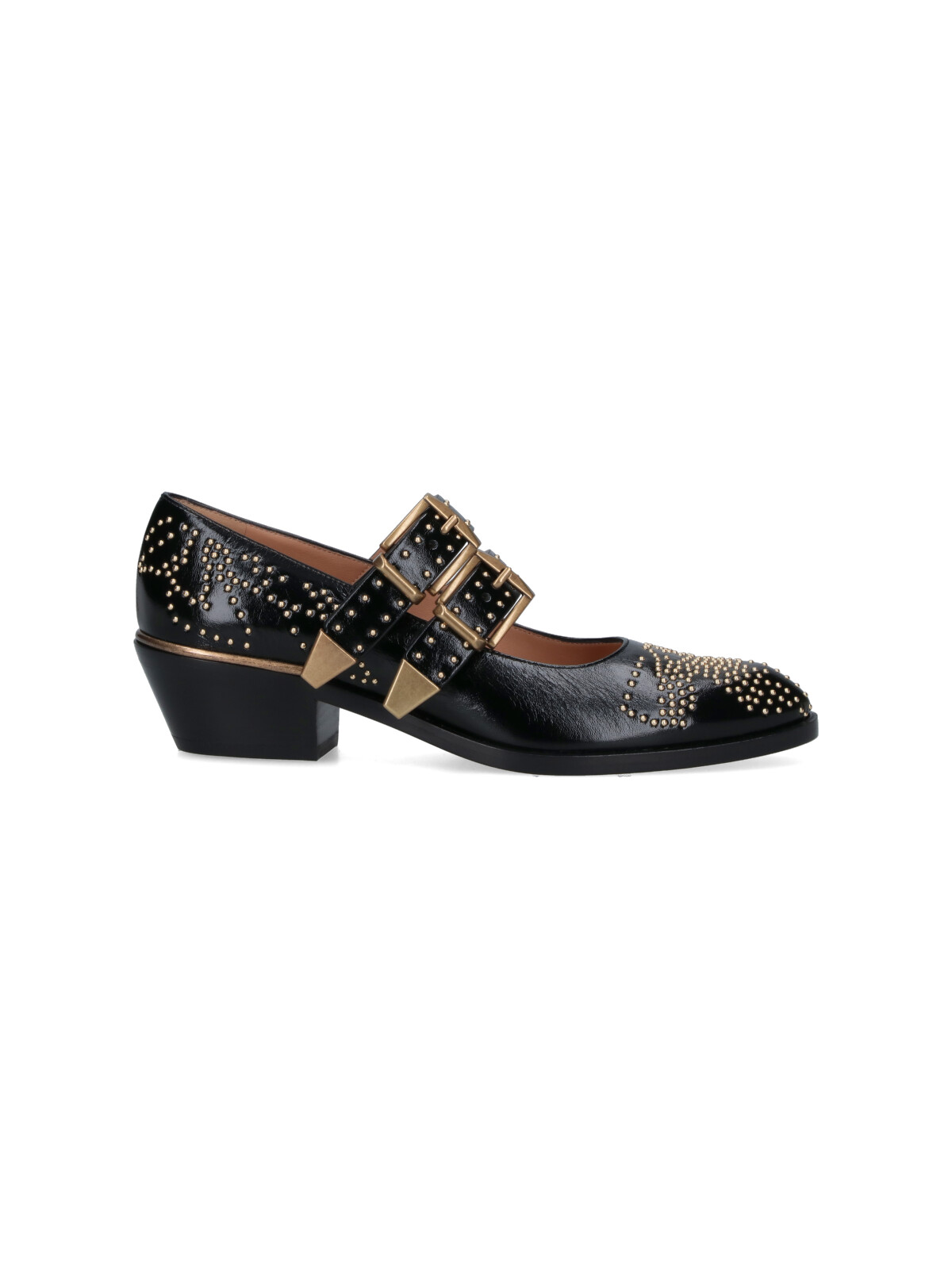 Chloè With Heel Black Upper: Calf Leather – Women