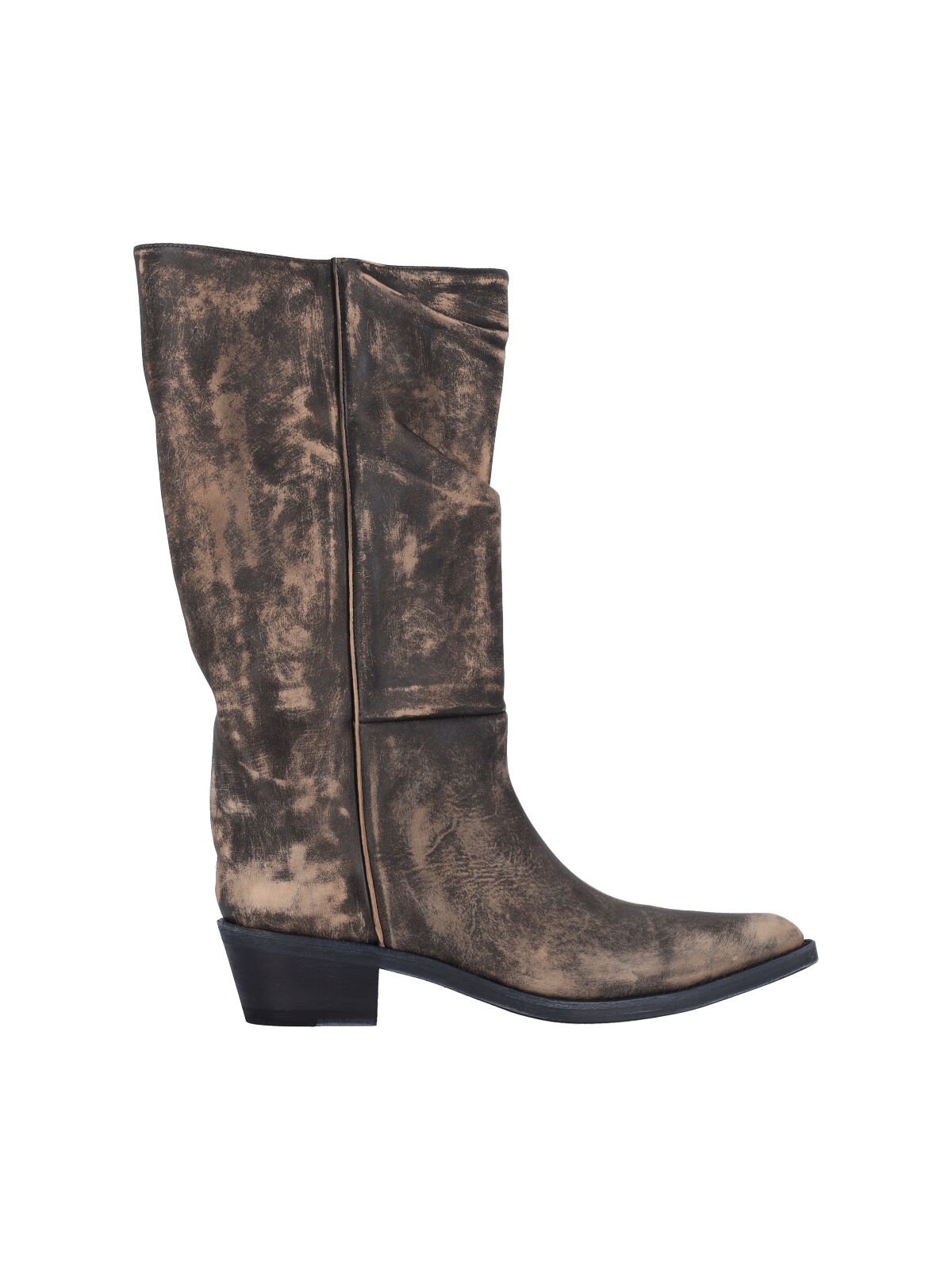KHAITE Boots Black Calf Leather – Women