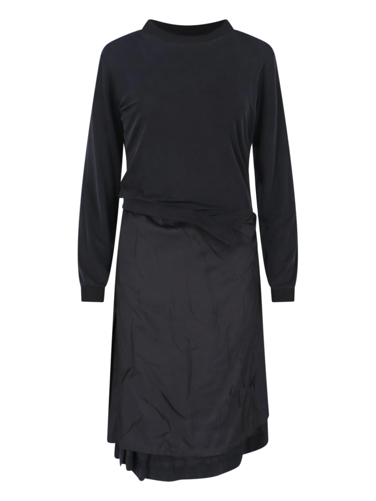 Maison Margiela Dresses Black Cupro – Women
