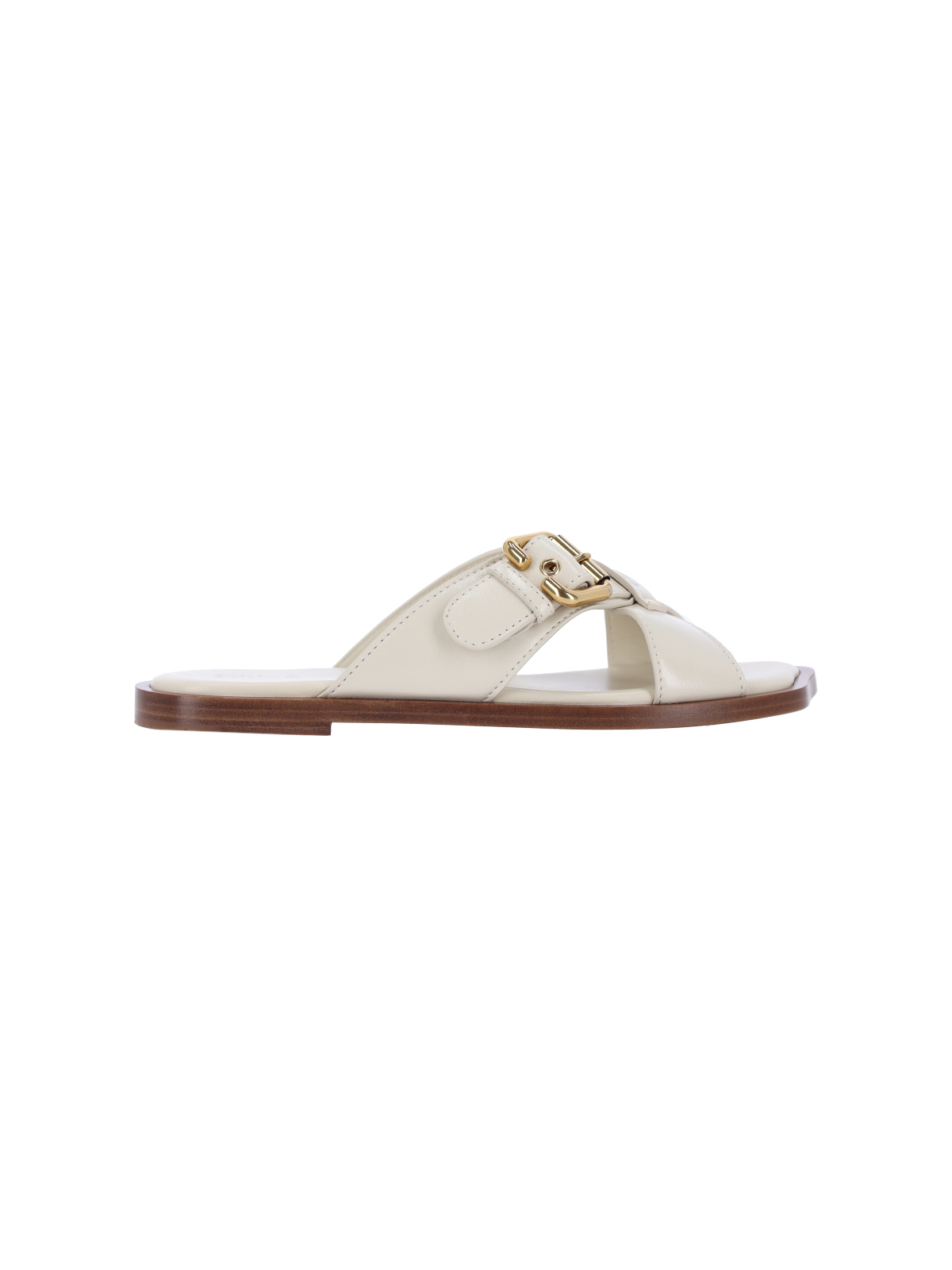 Chloè Sandals White Upper: Lamb Leather – Women