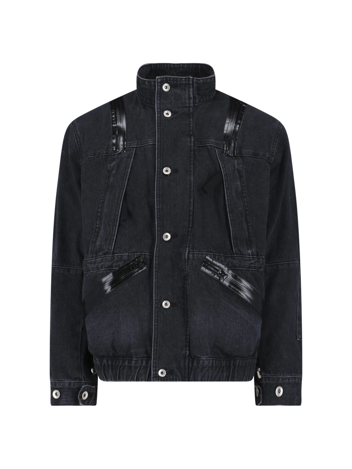 Sacai Jackets Black Cotton – Men